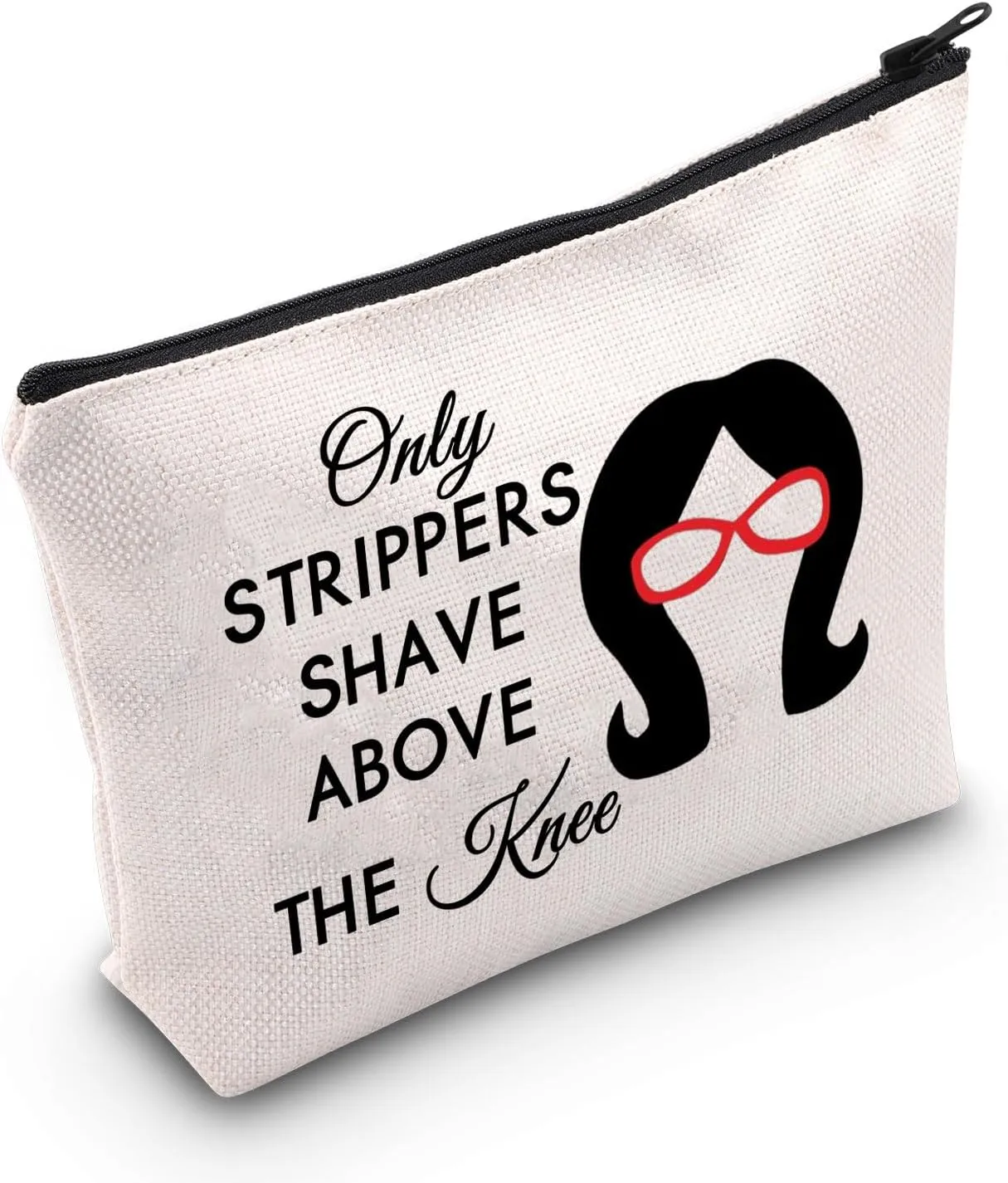 PLITI Belcher Family Travel Pouch Only Strippers Shave Above The Knee Burgers Cartoon Tv Show Merchandise For Linda Fans Gift (above the knee bag)