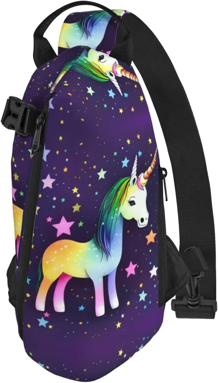 Polyester Fiber Waterproof Waist Bag -Backpack 4 Pocket Compartments Ideal for Outdoor Activities One-horse star