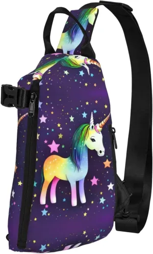 Polyester Fiber Waterproof Waist Bag -Backpack 4 Pocket Compartments Ideal for Outdoor Activities One-horse star
