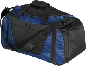Port Authority - Small Two-Tone Duffel. BG1040, Navy/ Black, OSFA