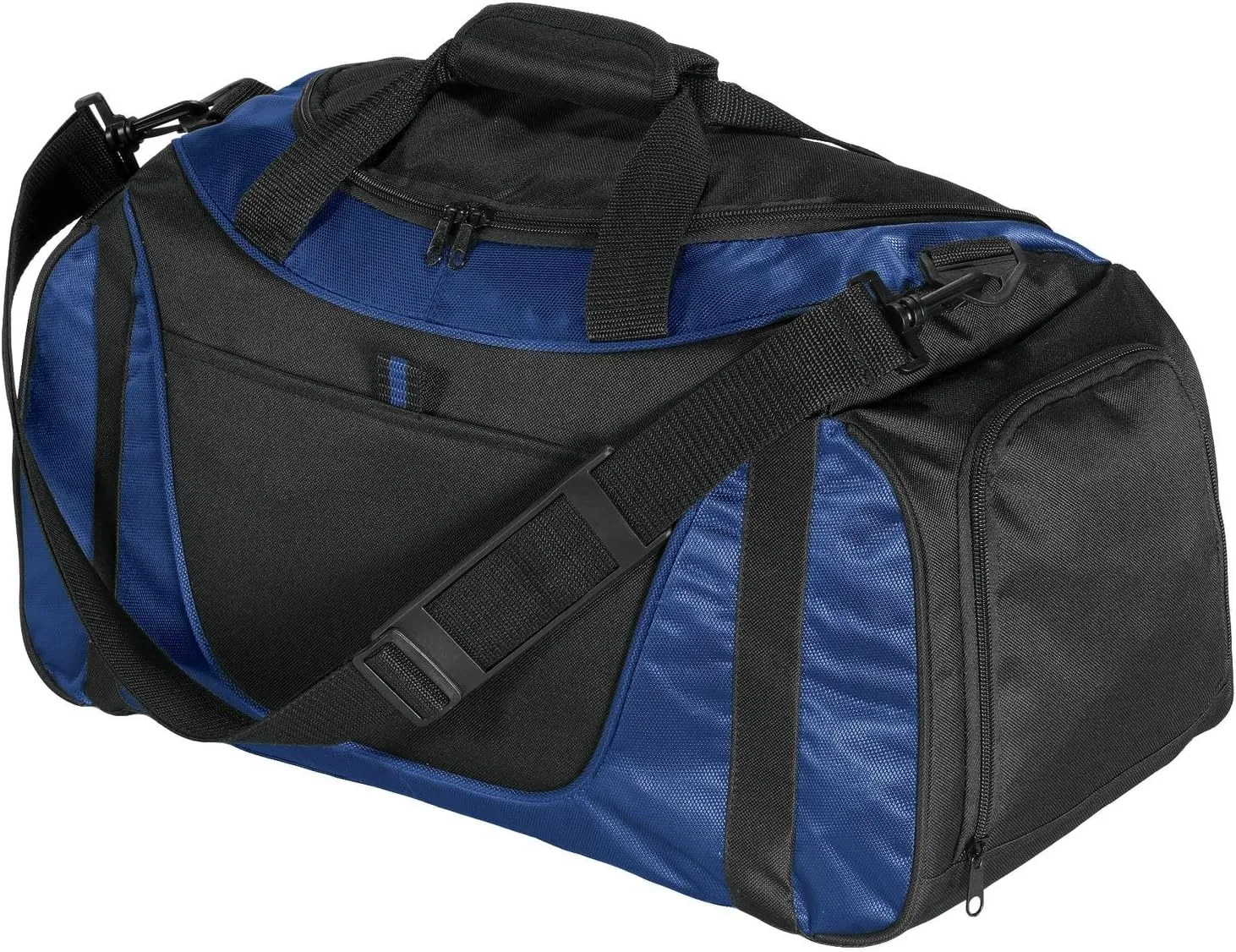 Port Authority - Small Two-Tone Duffel. BG1040, Navy/ Black, OSFA