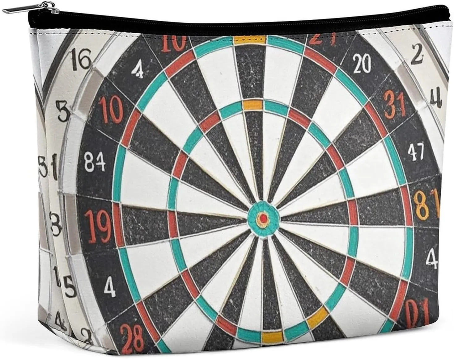 Portable Small Cosmetic Bag Cute Travel Makeup Bag Dart Board Waterproof Toiletry Bag for Women