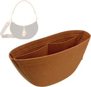 Premium Purse Organizer compatible with Lv Looping Insert - Handmade Bag Organizer 2mm Thick, Perfect fit (Bubblegum, For Looping)