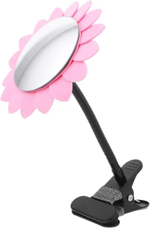 Privacy-Safe Single-Sided Makeup Mirror Desk Clip-on Small Vanity Mirror for Office x