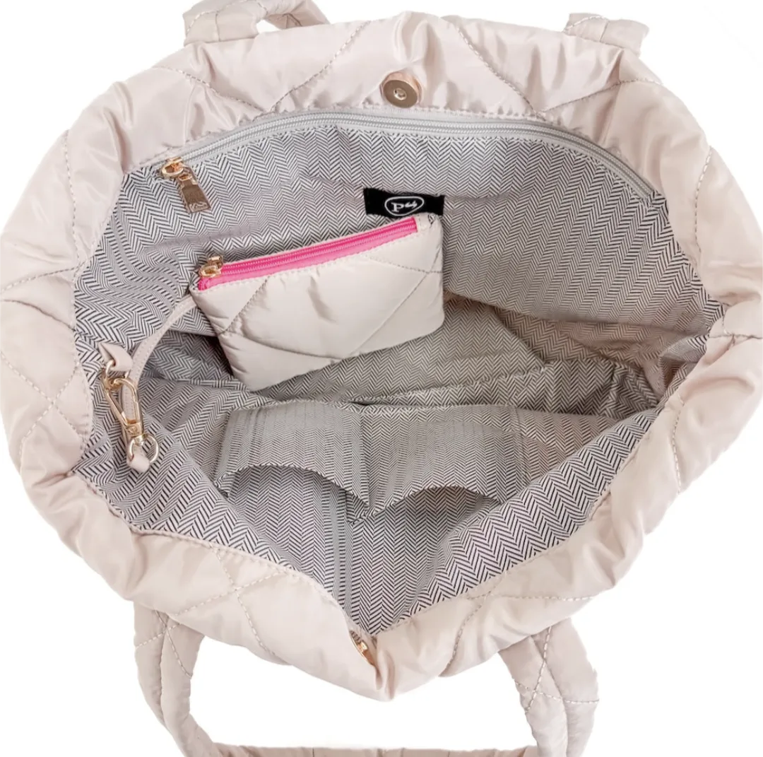 PS Puffer Quilted Tote Bag
