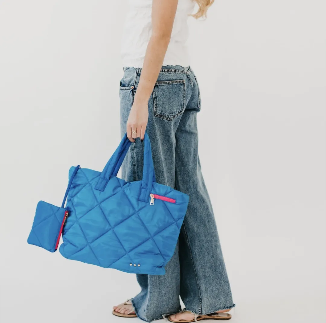 PS Puffer Quilted Tote Bag