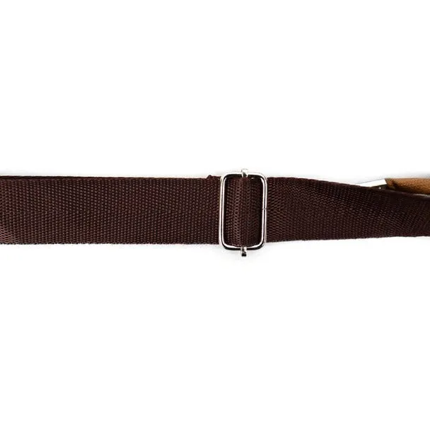 PU Leather Brown Small Crossbody Messenger Bag