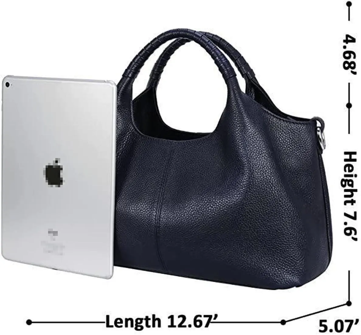 PU Leather Top Handle Purse Large Satchel Bag Designer Shoulder Bag Casual Tote Ladies Crossbody Bag for Women