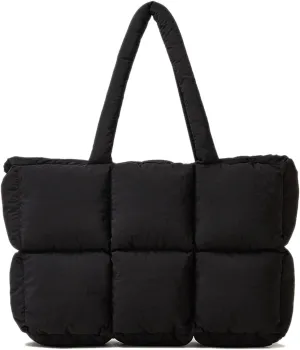 Puffer Tote Bag for Women, Cute Trendy Puffy Tote Bag, Lightweight Puffer Purse, Winter Padded Shoulder Handbag