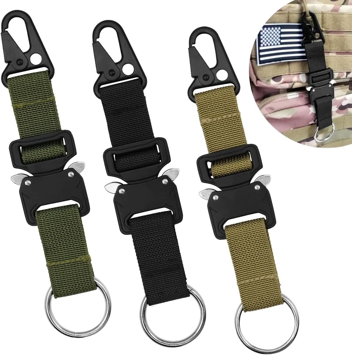 Quick Release Keychain Clip