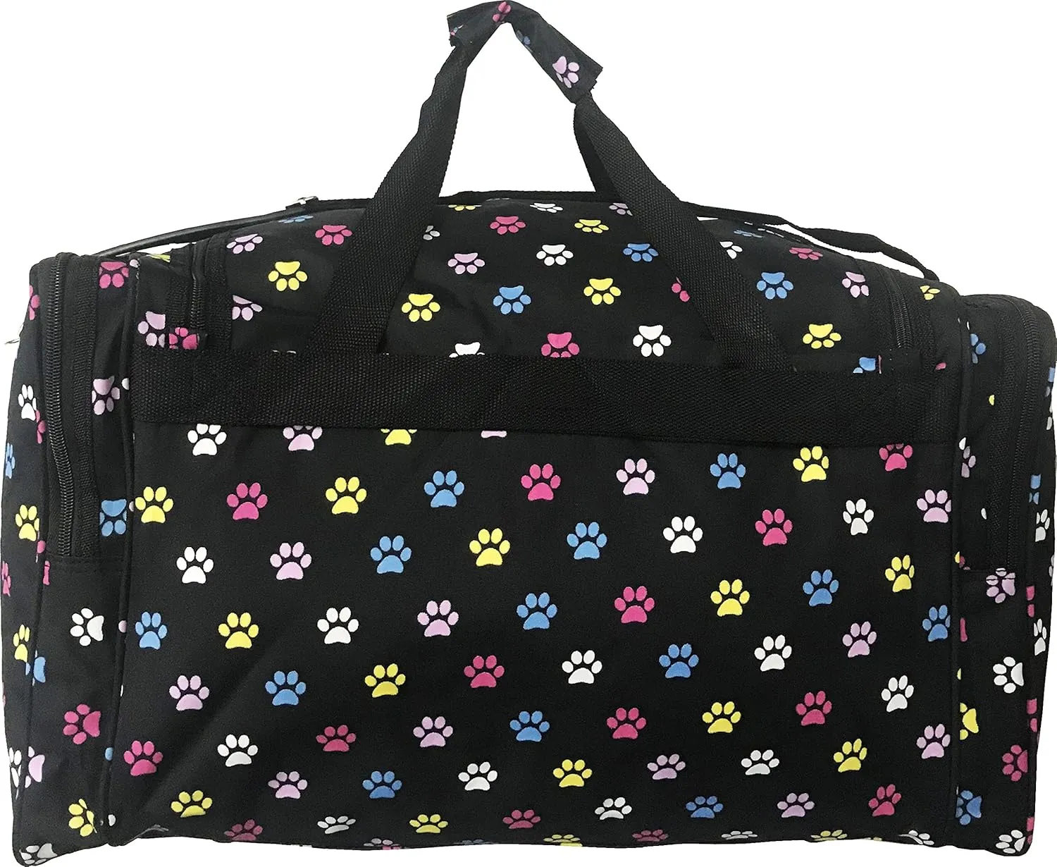 "TOP PACK" 22" Women's Fashion Print Duffel Bag (Paw-Multi)