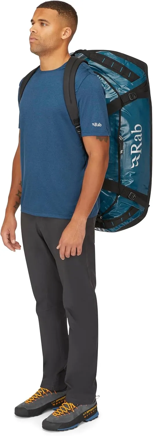 Rab Expedition Kitbag II - Durable Duffel Bag for Travel & Expedition Climbing - Blue - 120-Liter