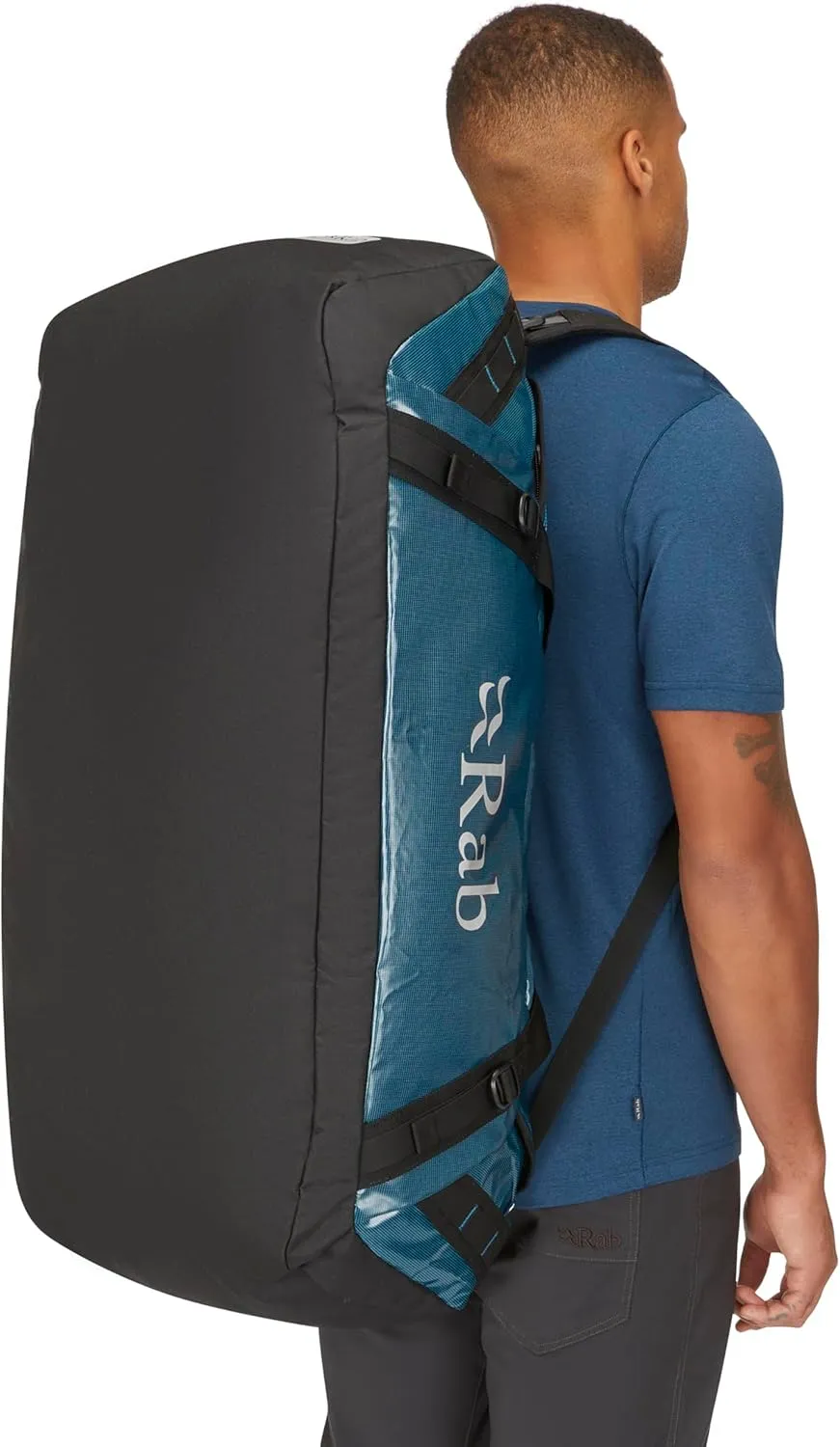 Rab Expedition Kitbag II - Durable Duffel Bag for Travel & Expedition Climbing - Blue - 120-Liter