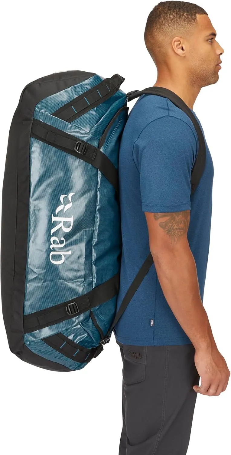 Rab Expedition Kitbag II - Durable Duffel Bag for Travel & Expedition Climbing - Blue - 120-Liter