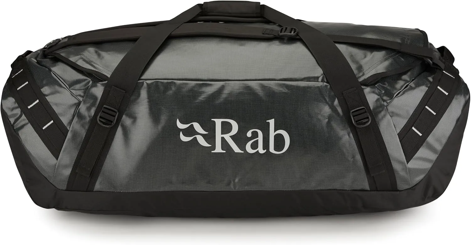Rab Expedition Kitbag II - Durable Duffel Bag for Travel & Expedition Climbing - Dark Slate - 120-Liter