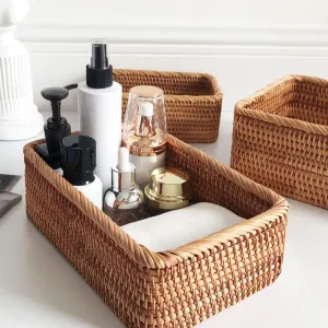 Rattan Open Basket