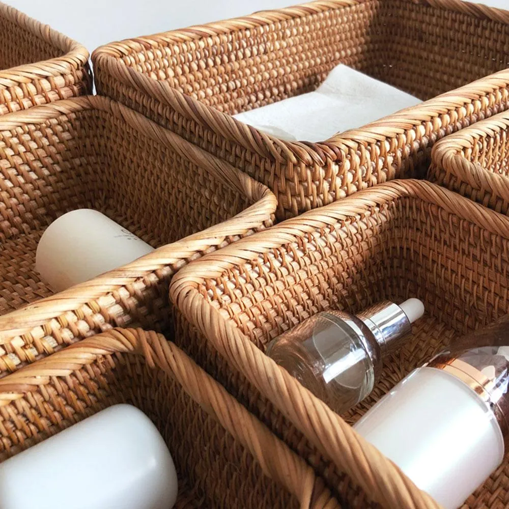 Rattan Open Basket