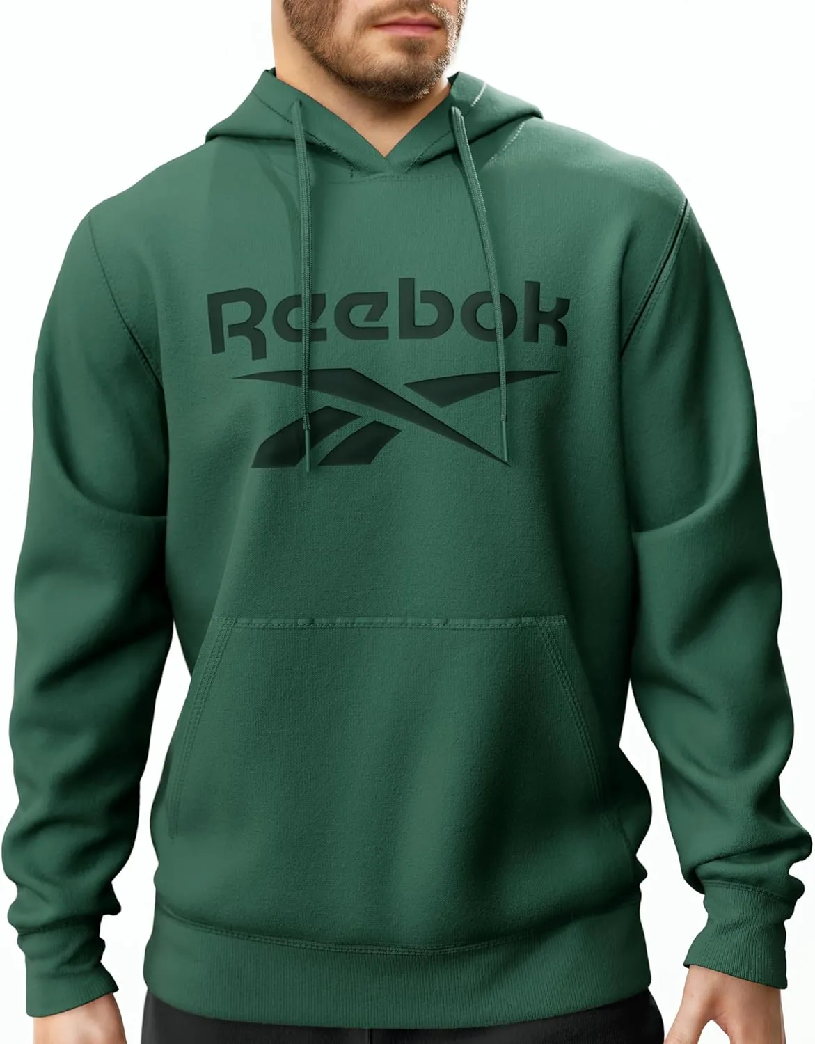 Reebok Cotton Fleece Hooded Sweatshirt