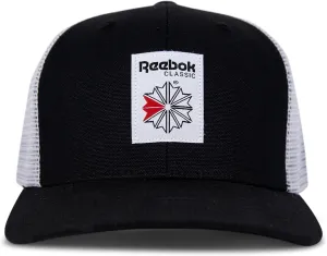 Reebok Vector Trucker Hat | Snapback | Adjustable | Baseball Cap | Everyday | Fitness | Retro | Classic |Sun Protection