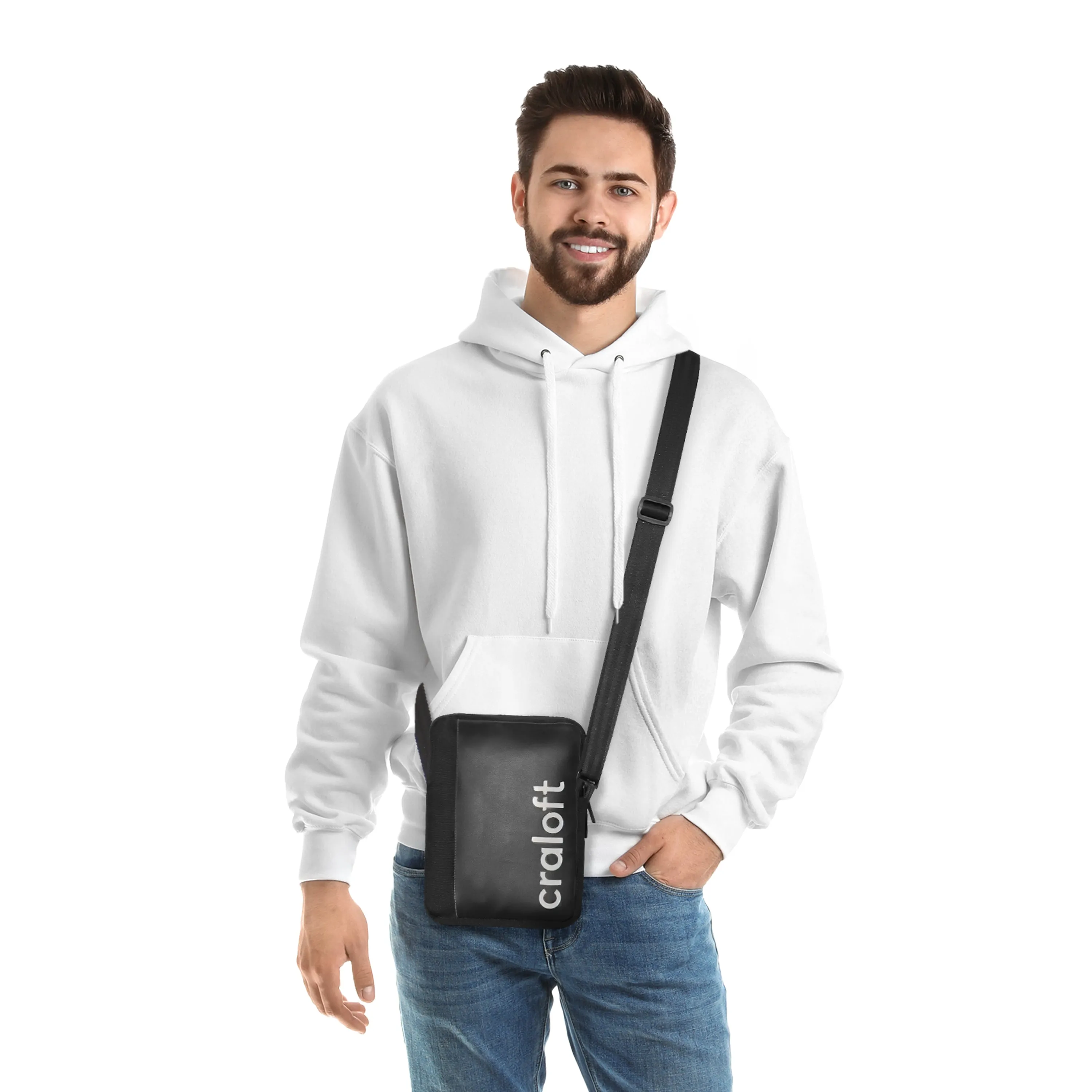 RexoFlex Mini Side Sling Bag (Black)