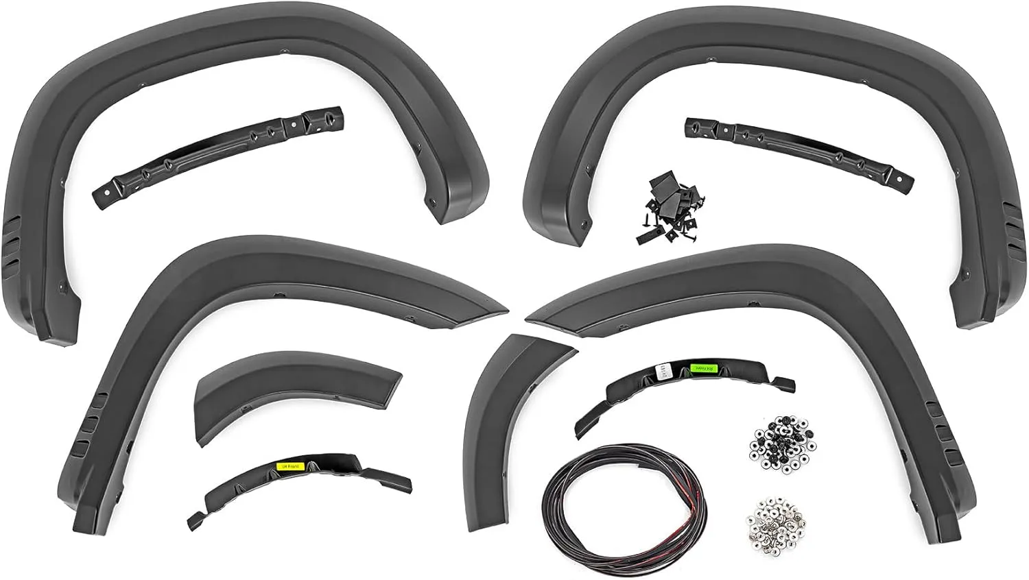 Rough Country SF1 Fender Flares for 19-24 Chevy Silverado 1500 - F-C319201A-GBA