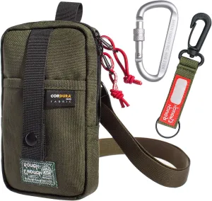 Rough Enough Man Purse Small Crossbody Bag for Men Cell Phone Shoulder Sling Tactical Pouch