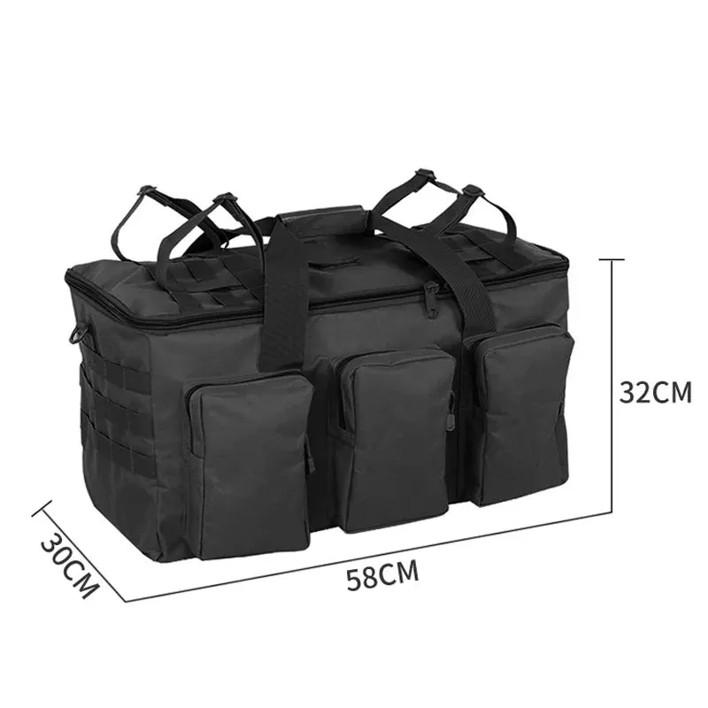 SCIONE 55L Duffel Bag – Tactical Backpack for Travel, Camping, Hiking, and Gym