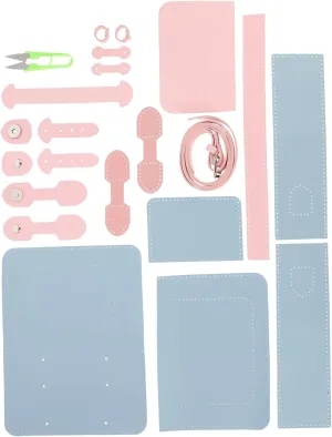SEWACC 1 Set Bag Making Kit Handmade Material for Stylish Cross Body Bag for Beginners and Professionals Includes All Supplies for Unique Design
