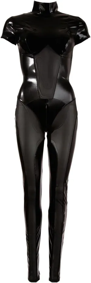 Sexy Lingerie Cottelli Collection Jumpsuit Kiara, Black, Medium, 160 Gram - sexy lingerie for women