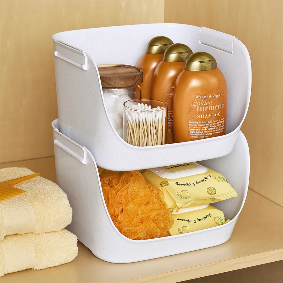 ShelfBin™ Stacking Pantry Bins, 2-Pack
