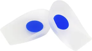 Silicone Heel Cups Heel Lift Inserts Protection Pads for Shoes Prevents Foot Pain