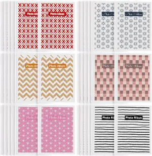 Sinmoe 36 Pack 4x6 Photo Albums Mini Photo Books 4 x 6 Small Photo Book, Each Shows 36Pictures, Mini Picture Album Binder Baby Photo Books Album Photo Book, Photo Albums for Brithday Family