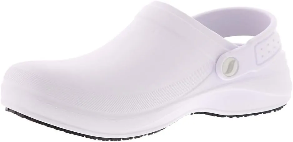 Skechers Women's Arch Fit Riverbound Pasay Sr Clog Black Health Care Professional