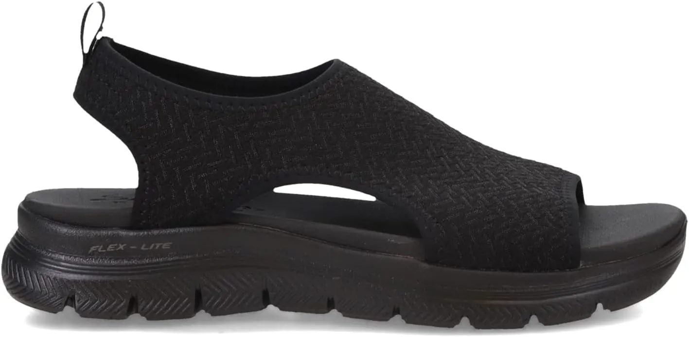 Skechers Women's Flex Appeal 4.0-Livin' in This Sport Sandal