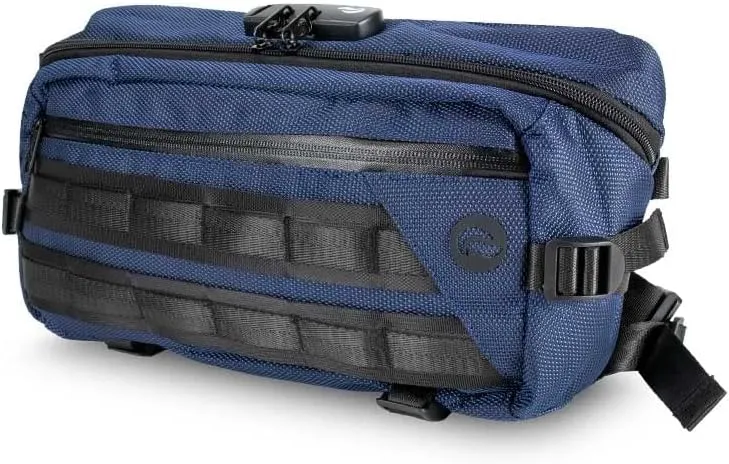 Skunk Sling Smell Proof Bag Medium w/Combo Lock (Midnight Navy)