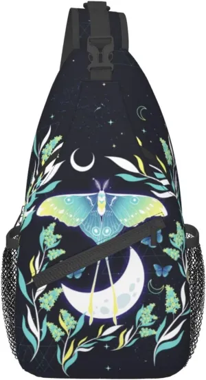 Sling Backpack Crossbody Shoulder Bag Travel Hiking Daypack Gifts