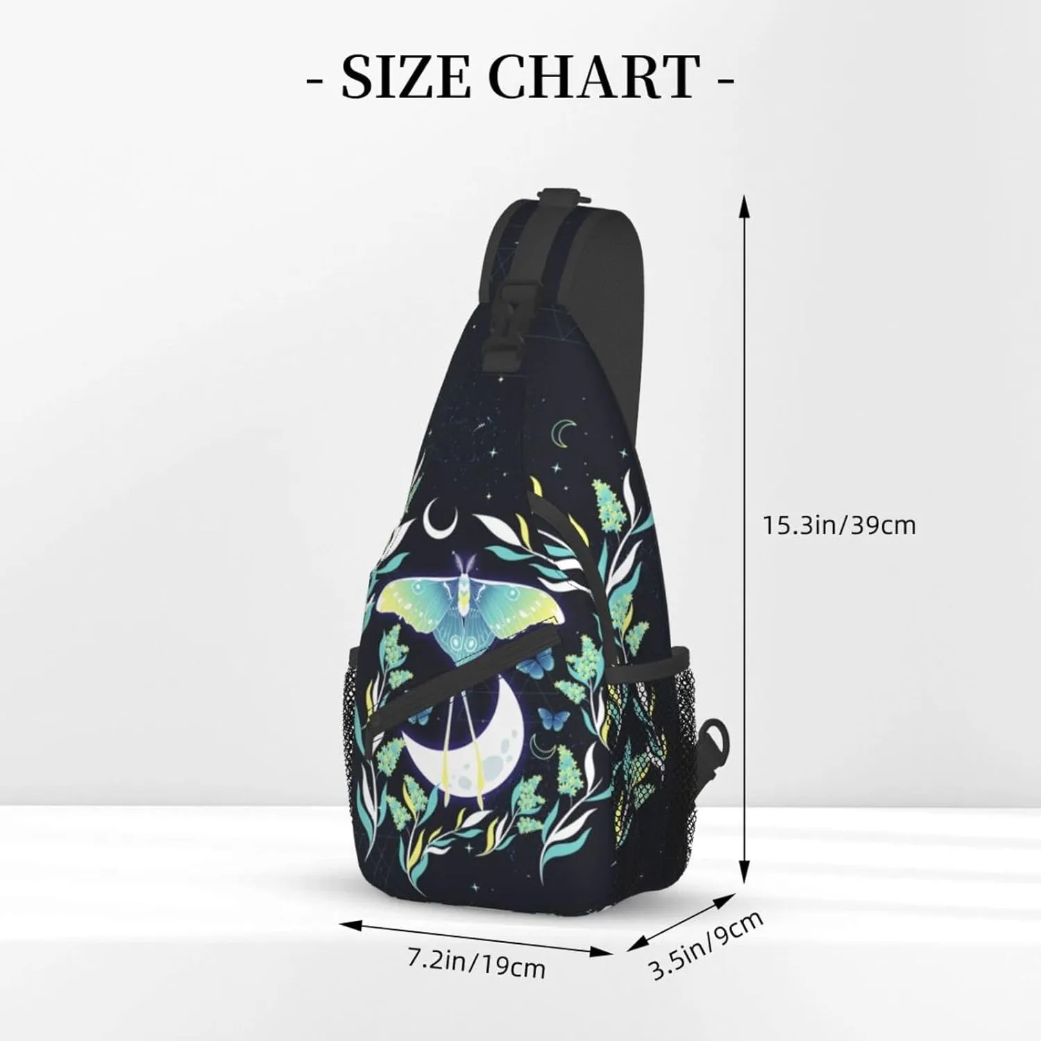 Sling Backpack Crossbody Shoulder Bag Travel Hiking Daypack Gifts