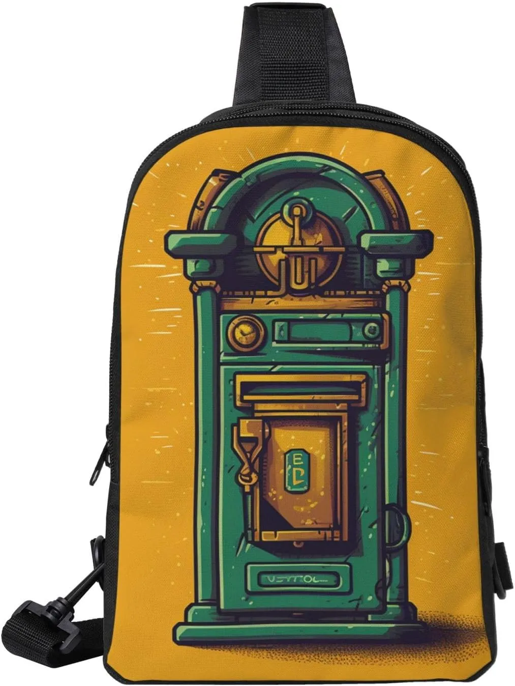 Sling Backpack Crossbody Sling Bag for Men Women Cross Chest Bag Card communication box Shoulder Bag Travel Hiking Daypack