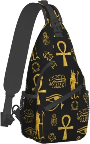 Sling Backpack For Men Hiking Daypack Crossbody Shoulder Bag Travel Chest Pack