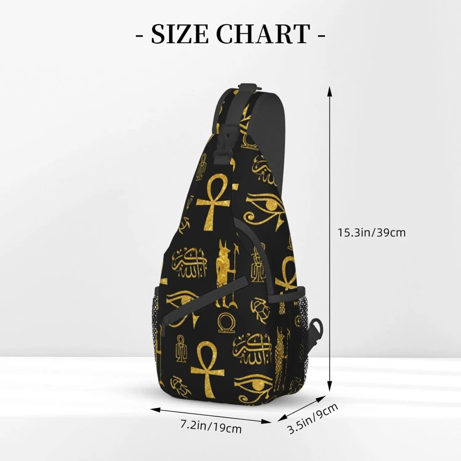 Sling Backpack For Men Hiking Daypack Crossbody Shoulder Bag Travel Chest Pack