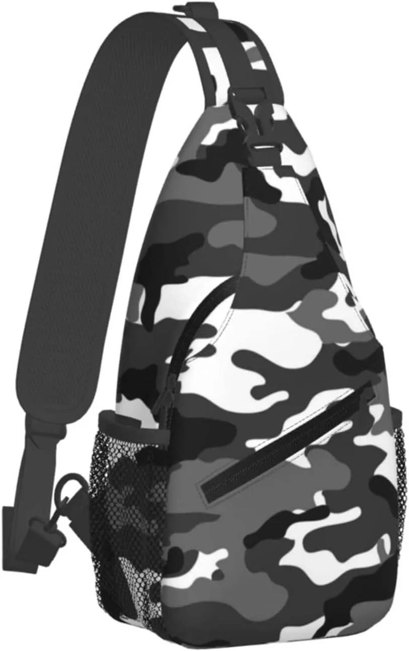 Sling Backpack For Men Hiking Daypack Crossbody Shoulder Bag Travel Chest Pack