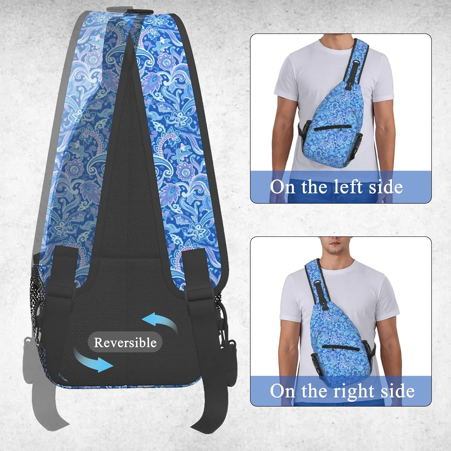 Sling Backpack Trendy Sling Bag Multipurpose Crossbody Sling Travel Hiking Crossbody Shoulder Backpack