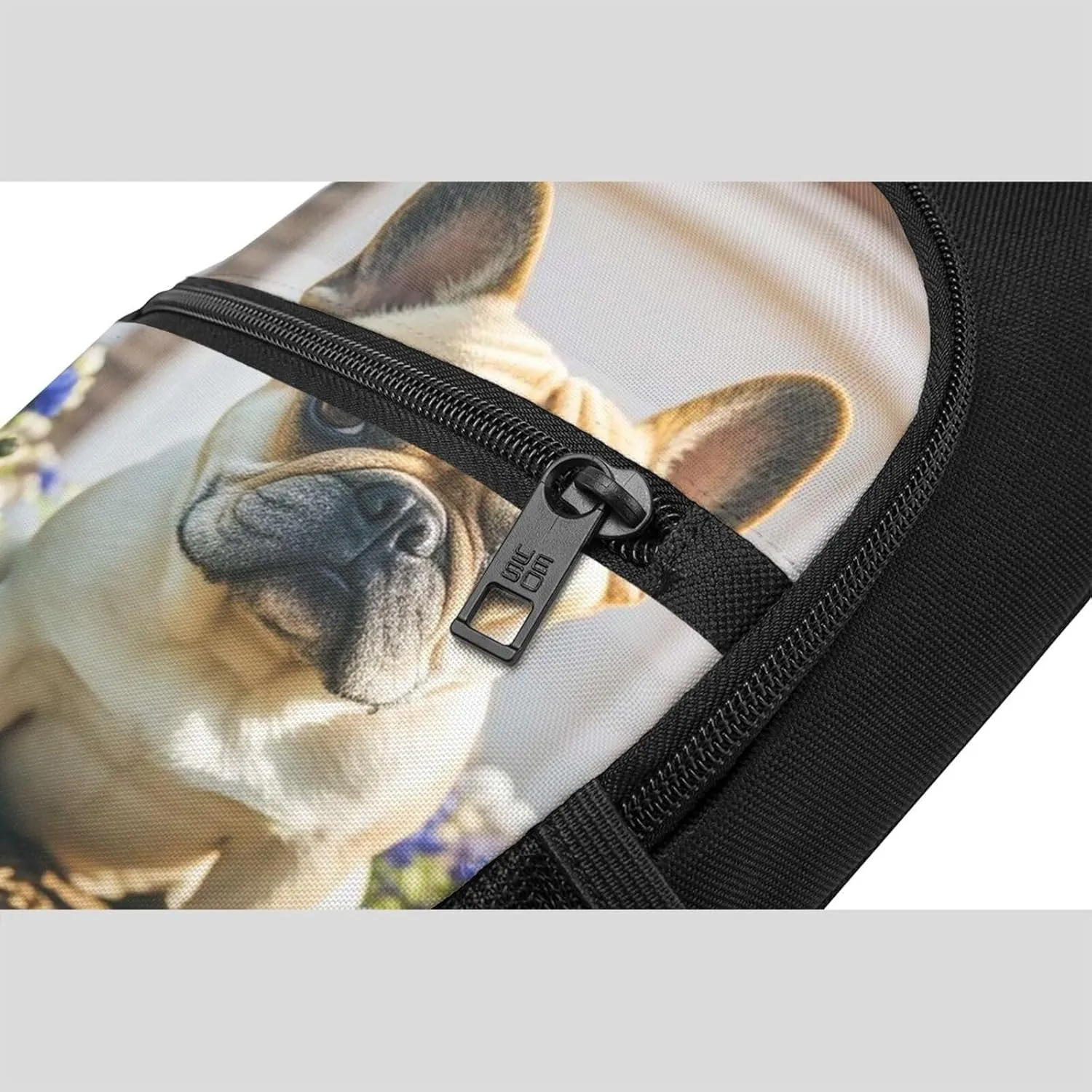 Sling Bag Backpack for Men Women Crossbody French Bulldog Dog Cute Chest Bag Crossbody Bag for Travel Sport Running