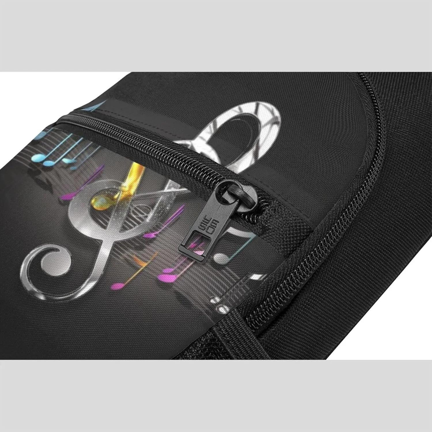 Sling Bag Backpack for Men Women Crossbody Musical Symbols Chest Bag Crossbody Bag for Travel Sport Running