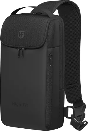 Sling Bag Crossbody Backpack Compact EDC Daypack for Men Minimalist Chest Shoulder bag 11 inch iPad Pro M4/ iPad Air M2