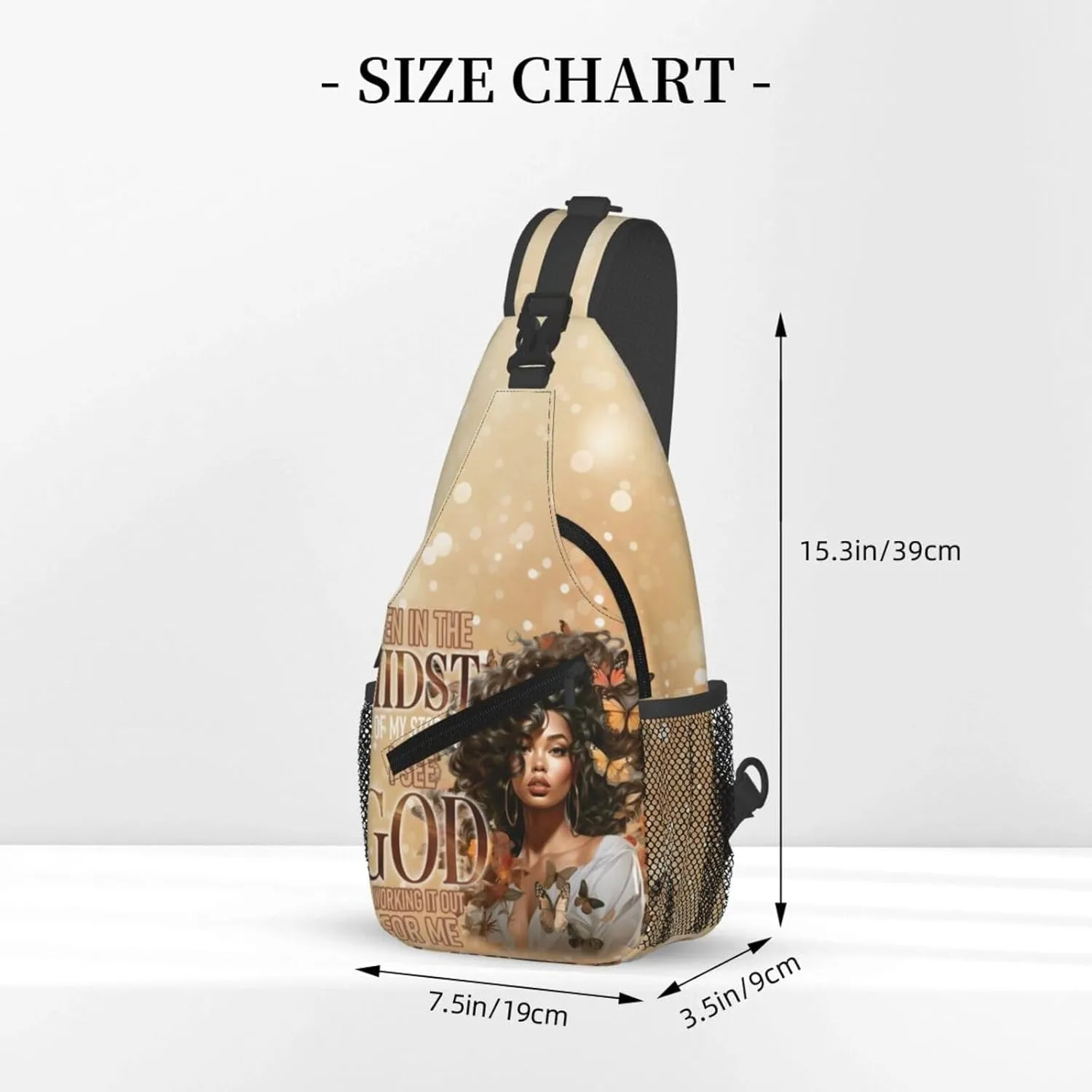 Sling Bag Crossbody Backpack Hiking Travel Daypack Chest Bag Lightweight Shoulder Bag For Women Men Gift