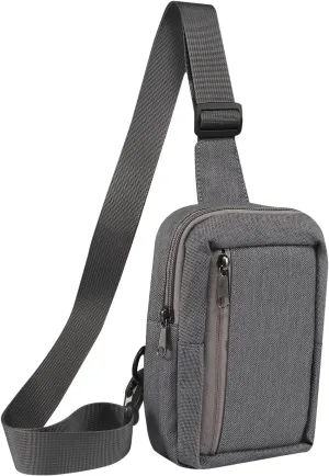 Sling Bag Crossbody, Waterproof Chest Bag for Men and Women, Crossbody Wallet Shoulder Bag for Outdoor