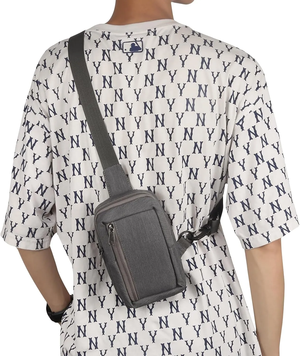 Sling Bag Crossbody, Waterproof Chest Bag for Men and Women, Crossbody Wallet Shoulder Bag for Outdoor