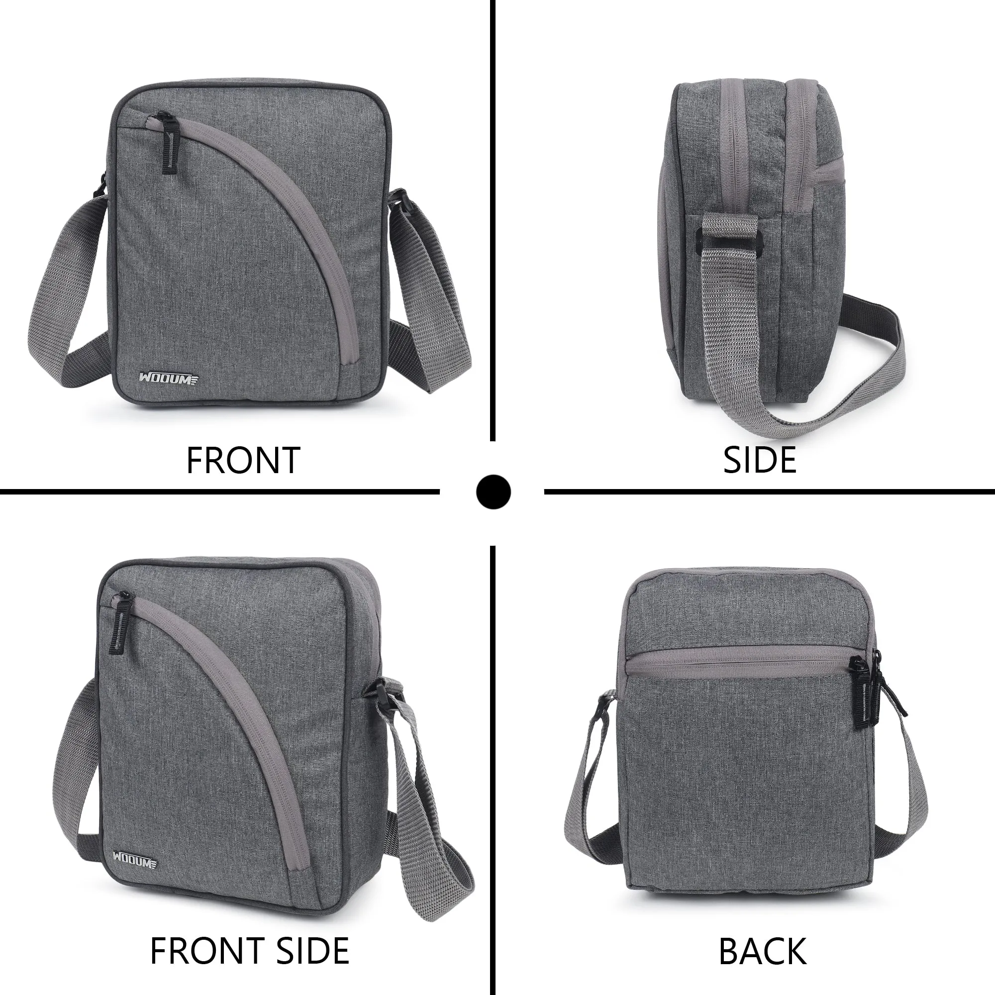 Sling Bag Messenger Bag Side Bag with Shoulder Strap
