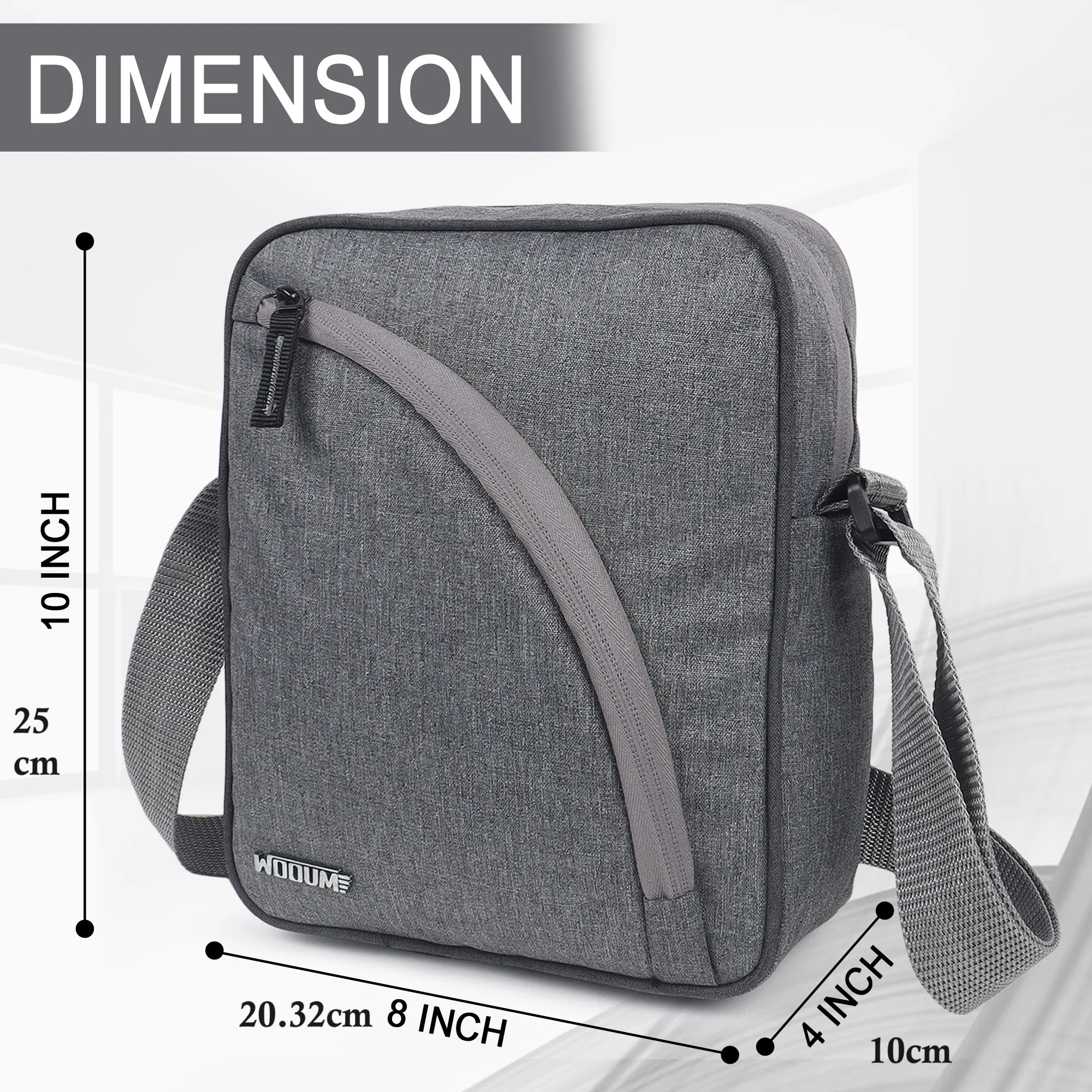 Sling Bag Messenger Bag Side Bag with Shoulder Strap